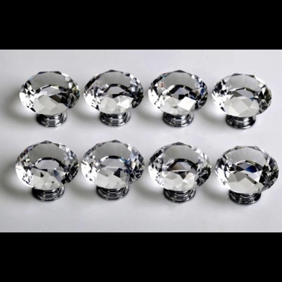 Crystal Knobs - Set of 10  ♥️Cabinet Drawer Knobs - Hang Towels Purse Jewelry - Picture 16 of 16